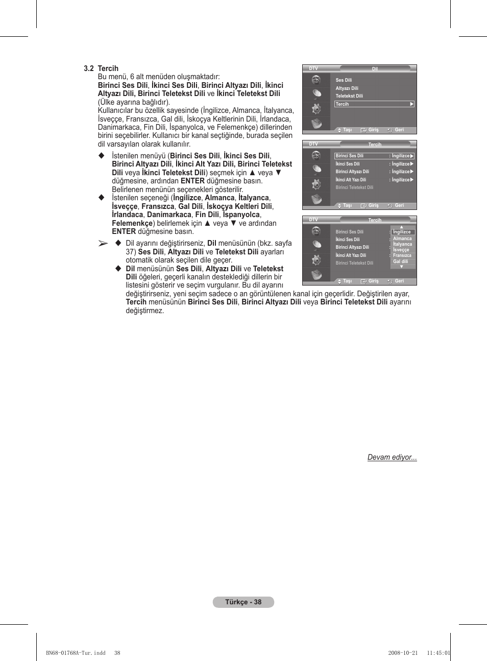 Samsung PS58A656T1F User Manual | Page 541 / 567