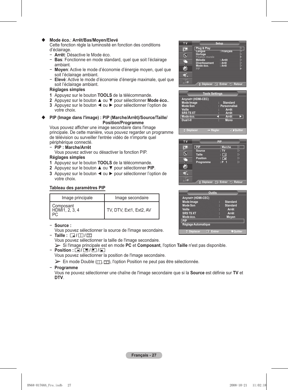 Samsung PS58A656T1F User Manual | Page 91 / 567