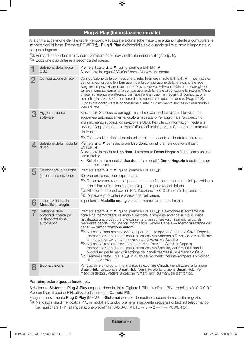 Samsung UE40D6510WQ User Manual | Page 27 / 84