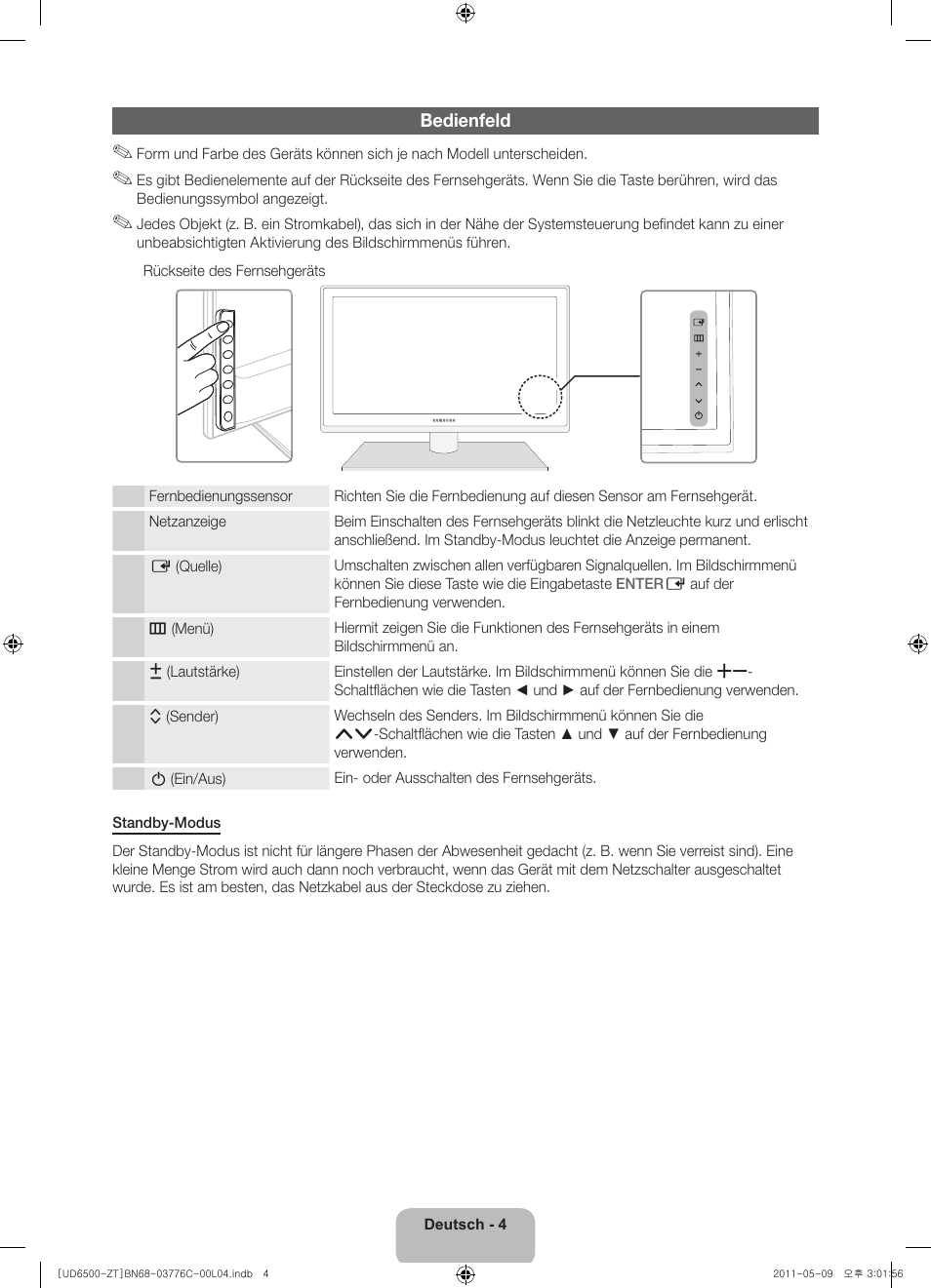 Samsung UE40D6510WQ User Manual | Page 46 / 84