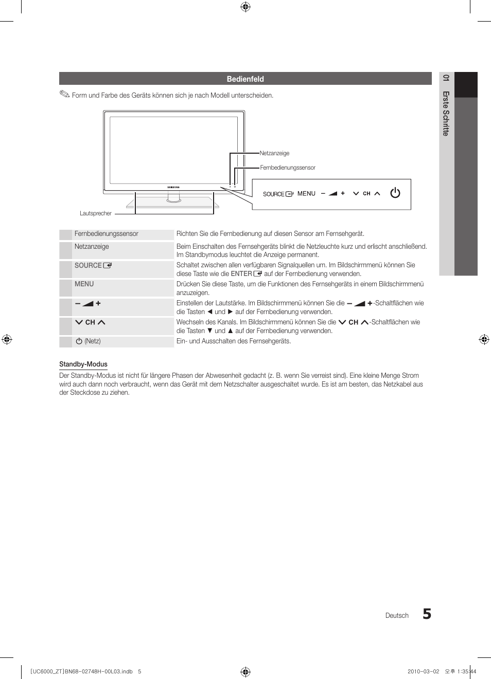 Samsung UE32C6000RP User Manual | Page 115 / 165
