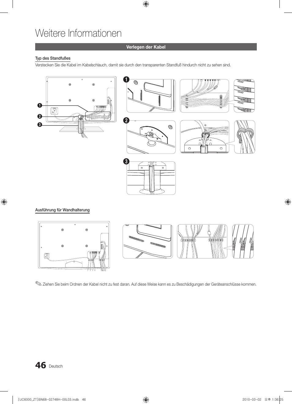 Weitere informationen | Samsung UE32C6000RP User Manual | Page 156 / 165