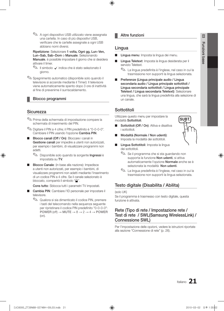 Samsung UE32C6000RP User Manual | Page 75 / 165