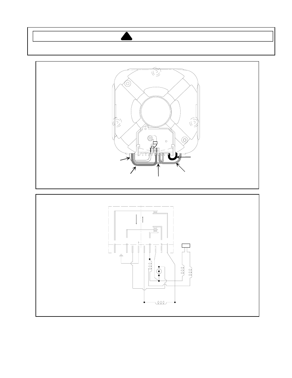 Internal motor diagram and schematic, Warning | Amana RS3100007 User Manual | Page 11 / 66