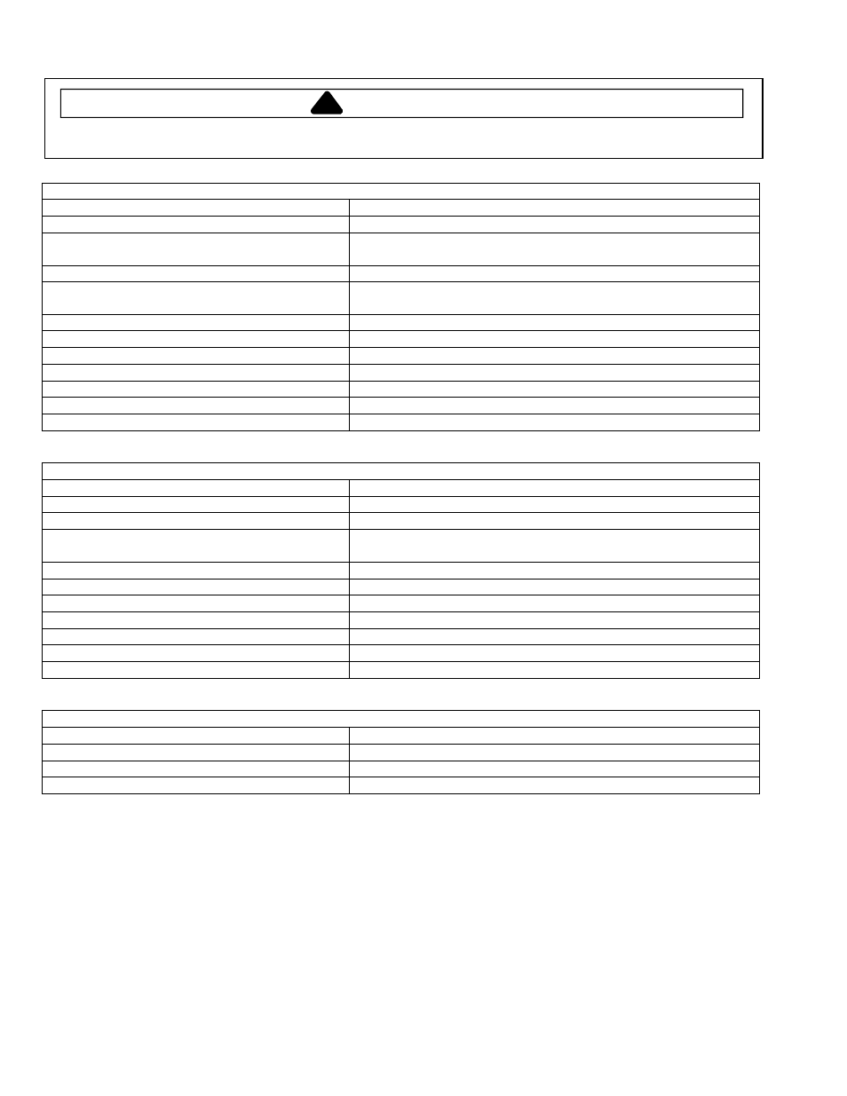 Troubleshooting procedures, Warning | Amana RS3100007 User Manual | Page 12 / 66