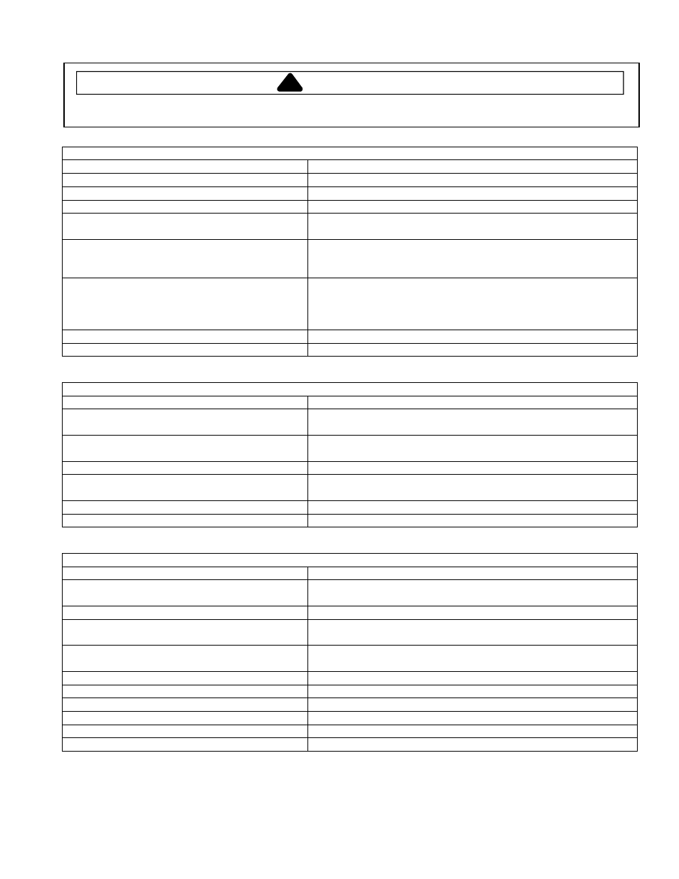 Troubleshooting procedures, Warning | Amana RS3100007 User Manual | Page 13 / 66