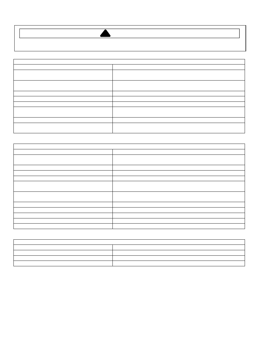 Troubleshooting procedures, Warning | Amana RS3100007 User Manual | Page 14 / 66