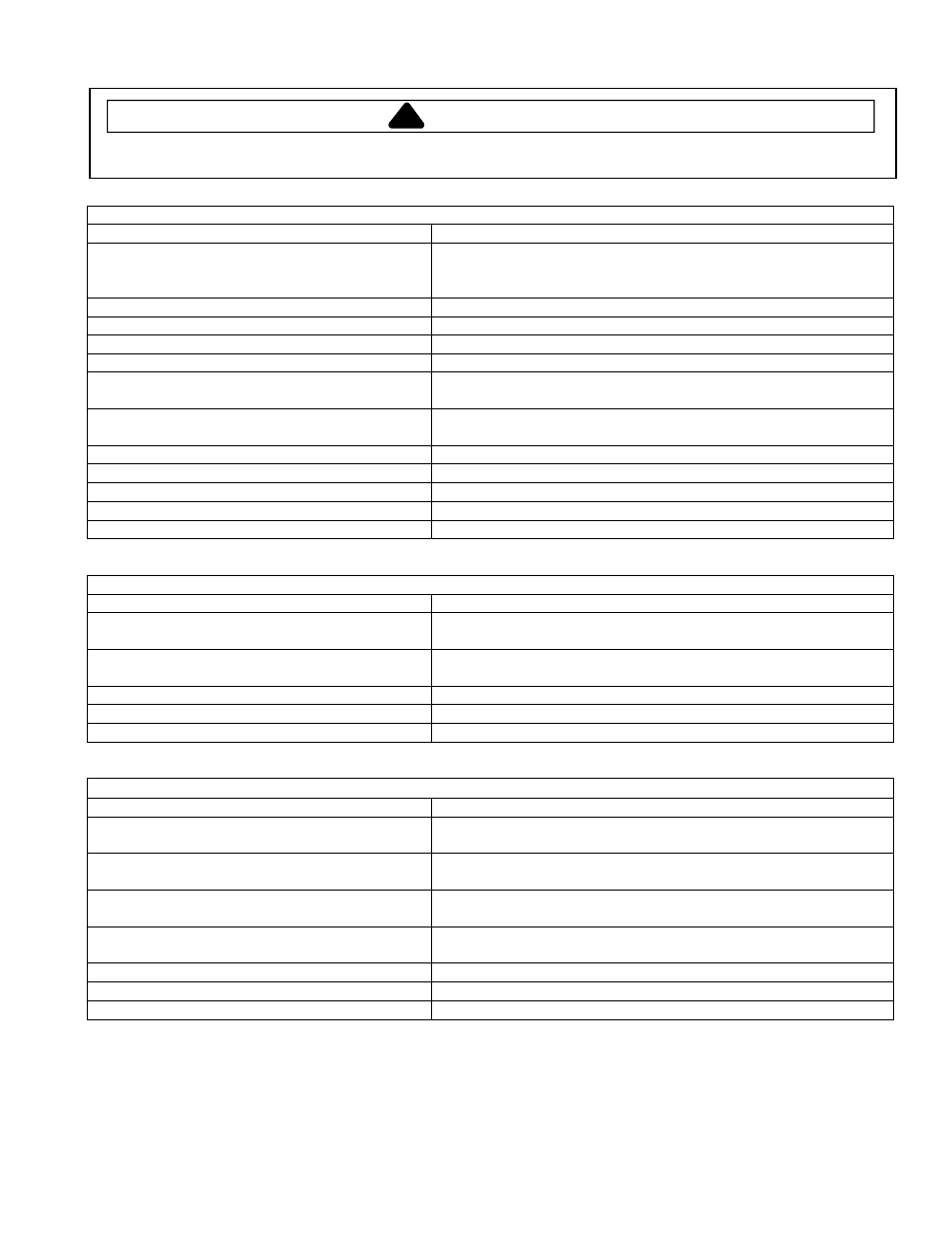 Troubleshooting procedures, Warning | Amana RS3100007 User Manual | Page 15 / 66