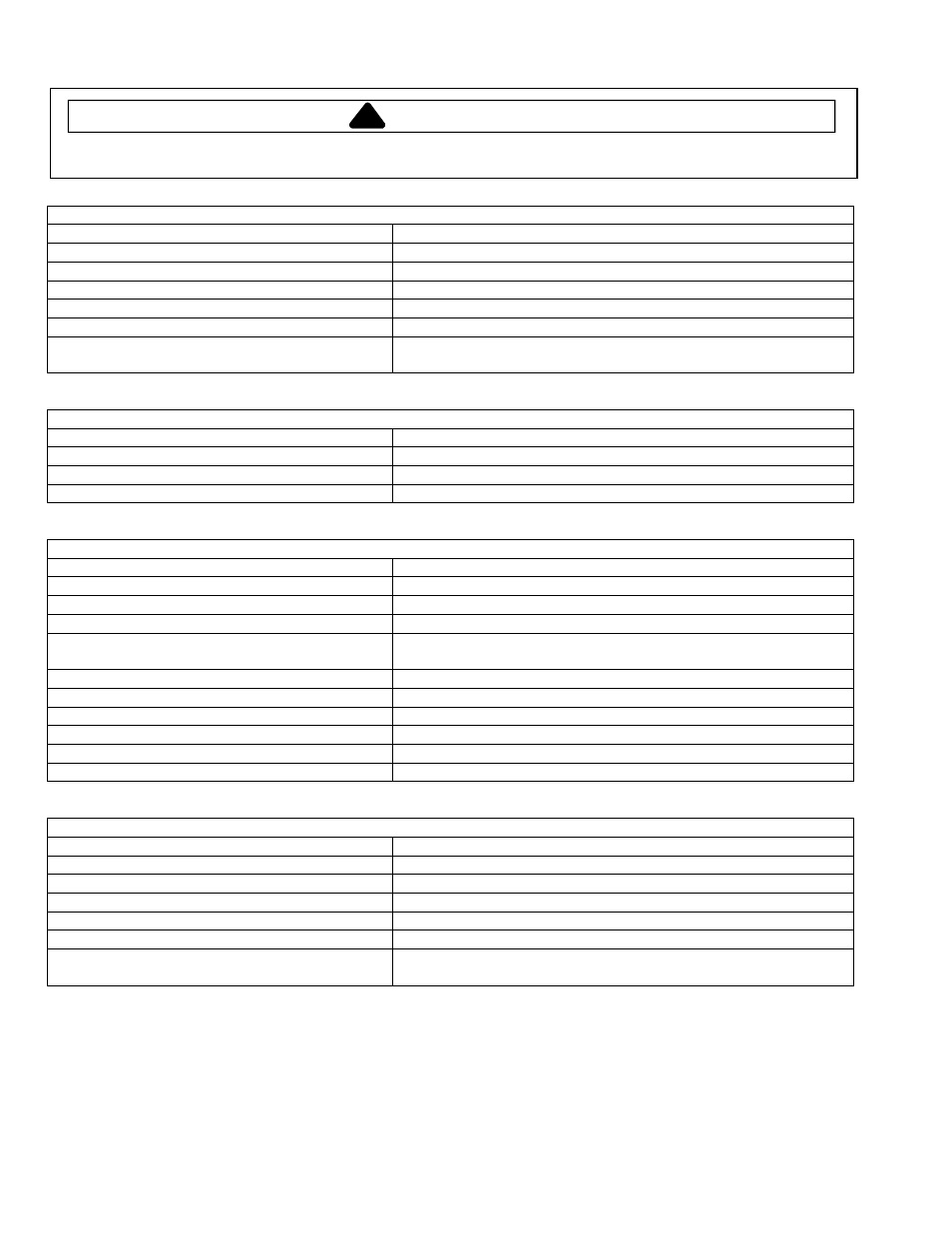 Troubleshooting procedures, Warning | Amana RS3100007 User Manual | Page 16 / 66