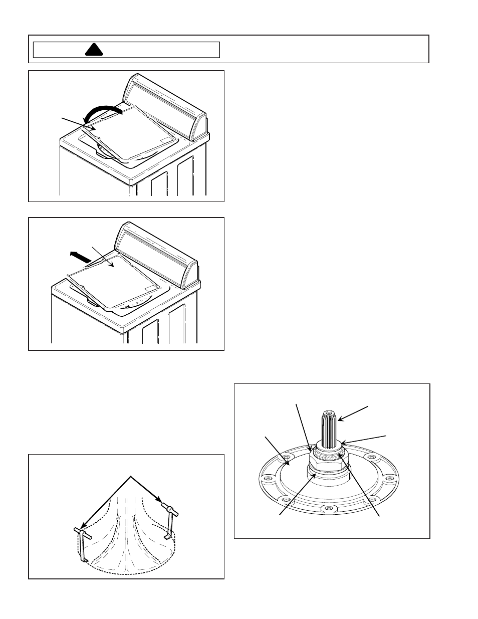 Disassembly procedures, Warning | Amana RS3100007 User Manual | Page 20 / 66