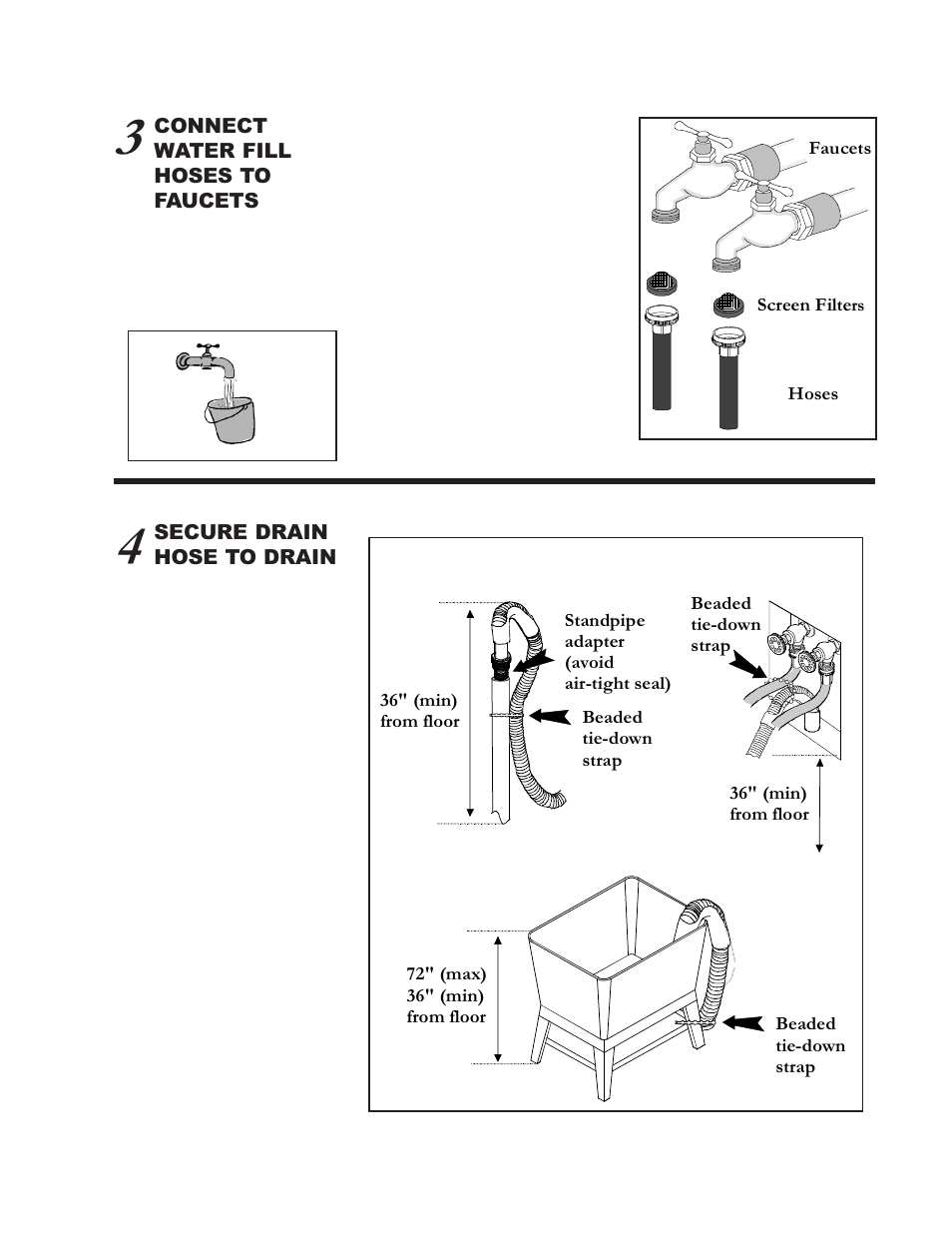 Installation instructions | Amana RS3100007 User Manual | Page 32 / 66