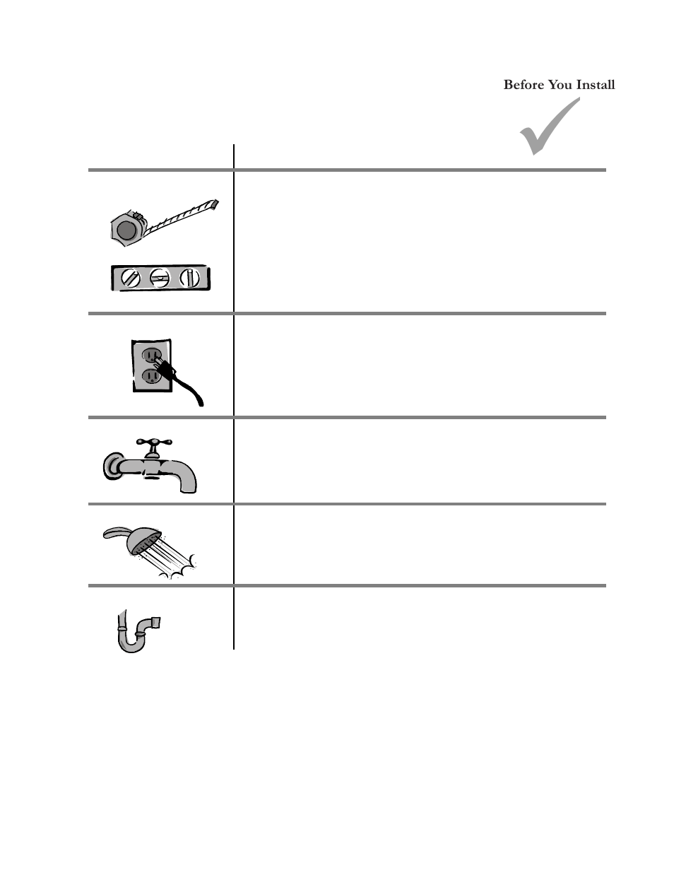Installation requirements | Amana RS3100007 User Manual | Page 36 / 66