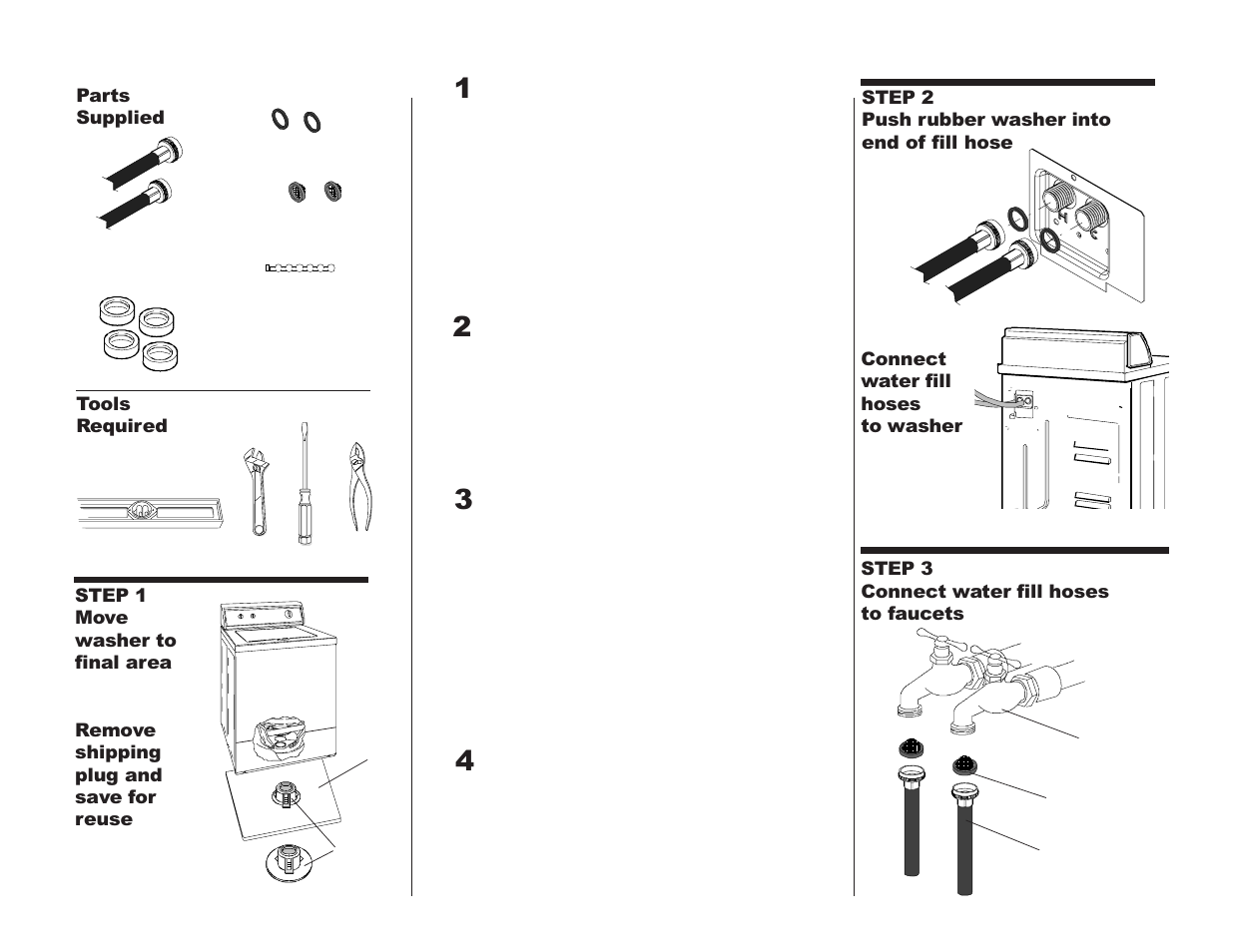 Installation instructions | Amana RS3100007 User Manual | Page 56 / 66