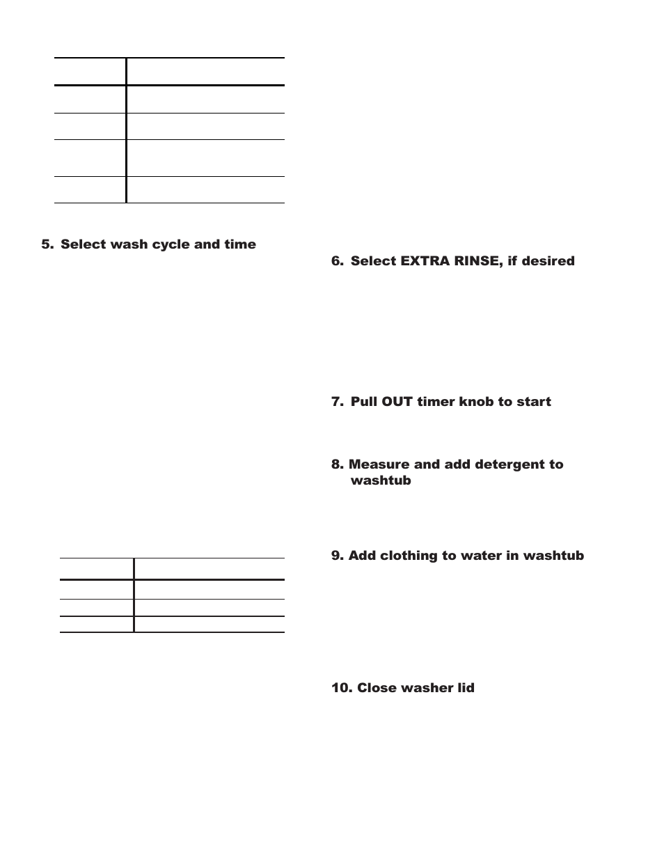 Operating instructions | Amana RS3100007 User Manual | Page 59 / 66