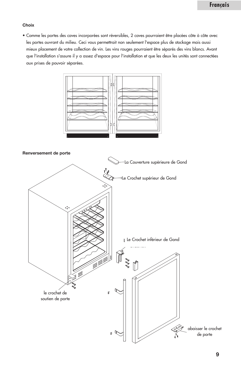 Français | Amana AWCE50ARS User Manual | Page 24 / 44