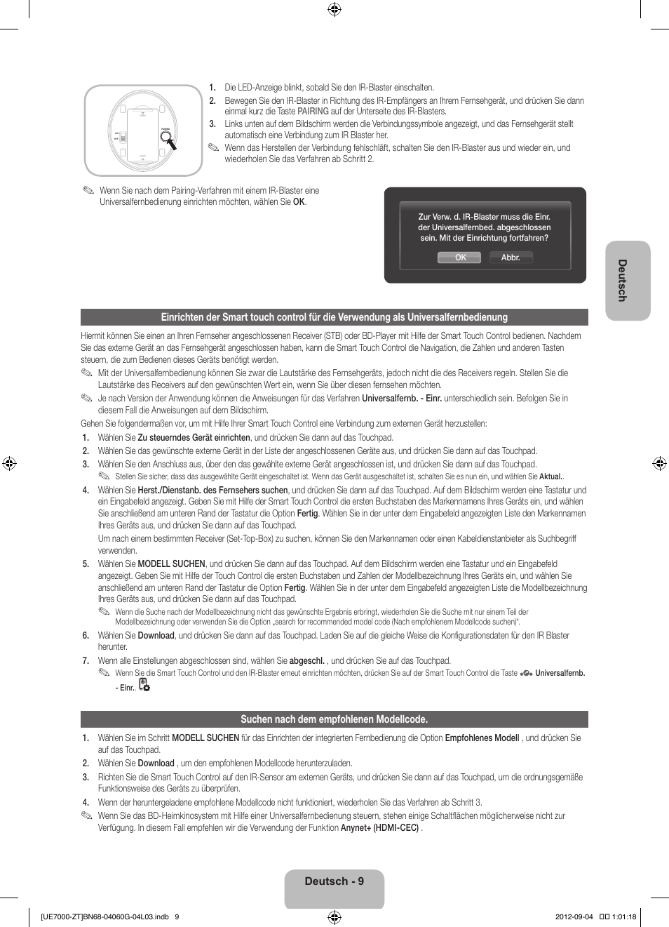 Samsung UE46ES7000Q User Manual | Page 56 / 71