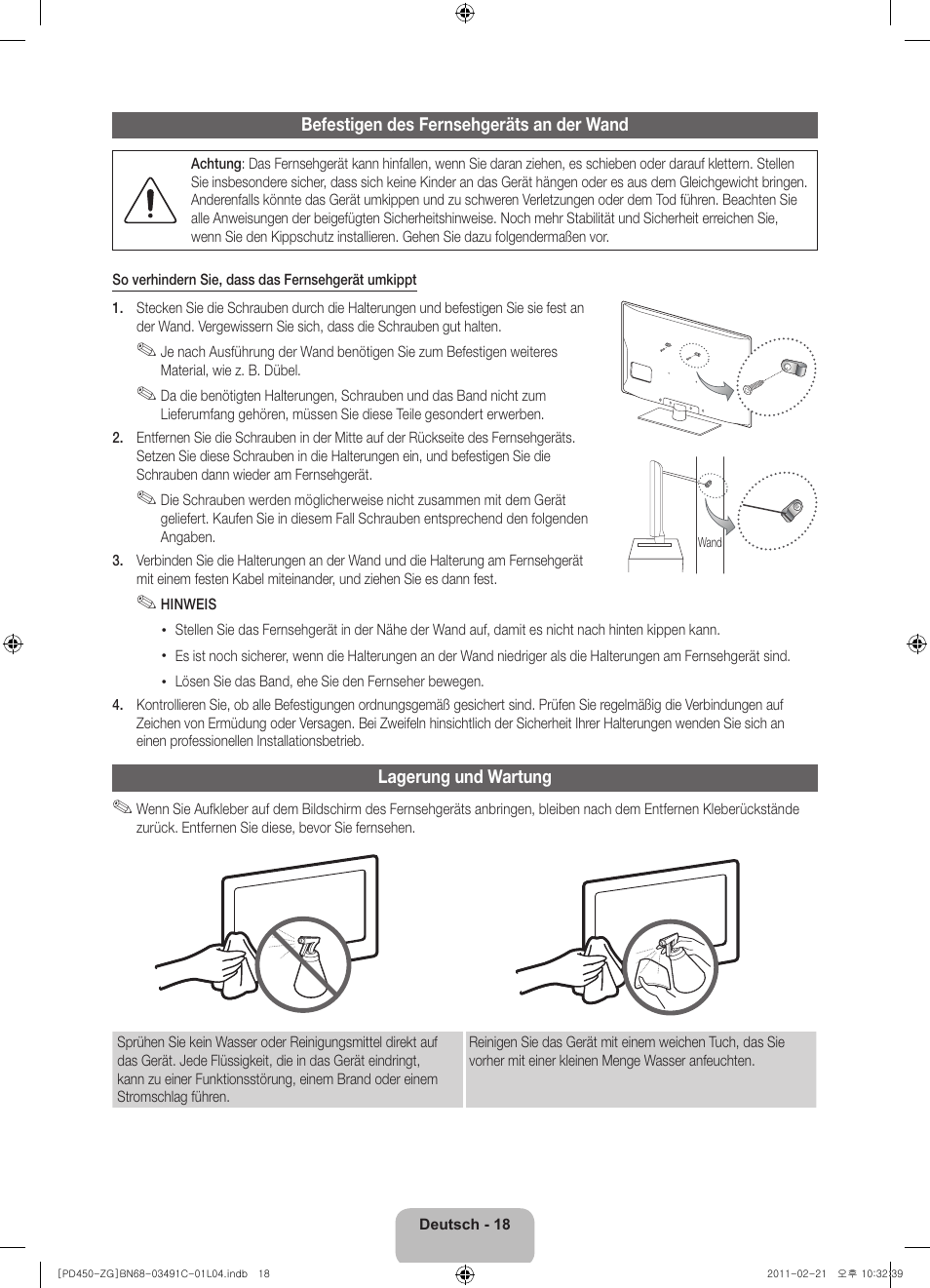 Samsung PS51D450A2W User Manual | Page 36 / 74