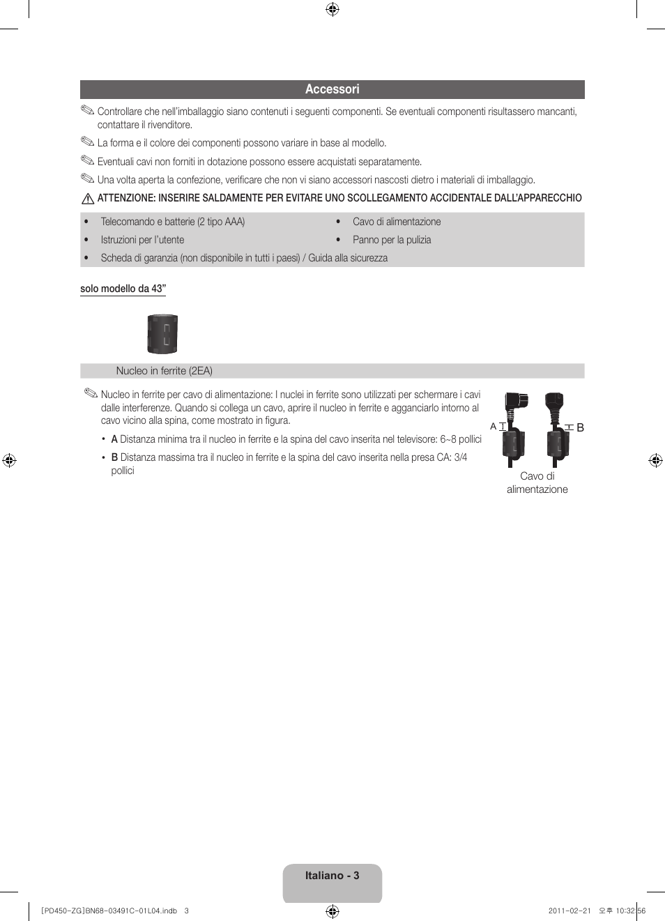 Samsung PS51D450A2W User Manual | Page 57 / 74
