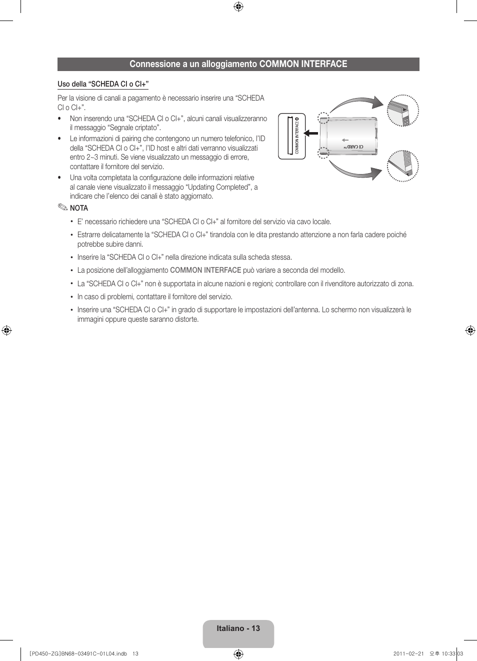 Samsung PS51D450A2W User Manual | Page 67 / 74