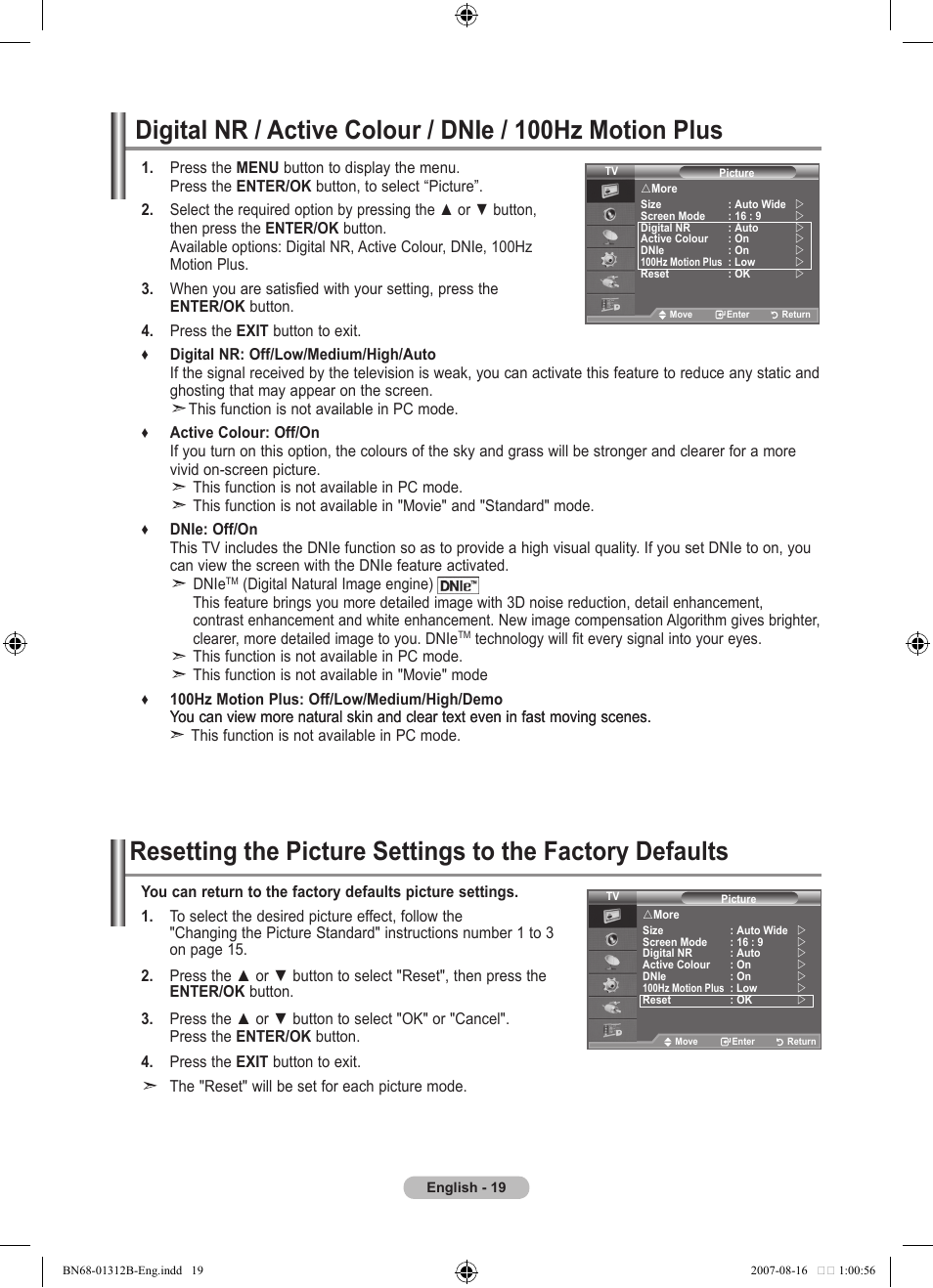 Samsung LE40F86BD User Manual | Page 21 / 516
