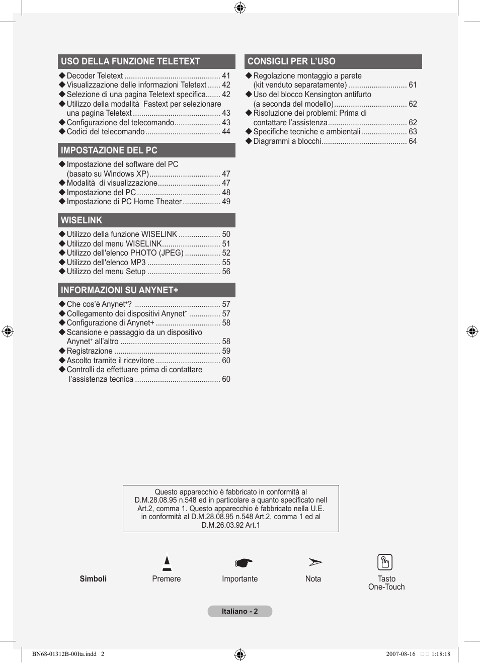 Samsung LE40F86BD User Manual | Page 260 / 516