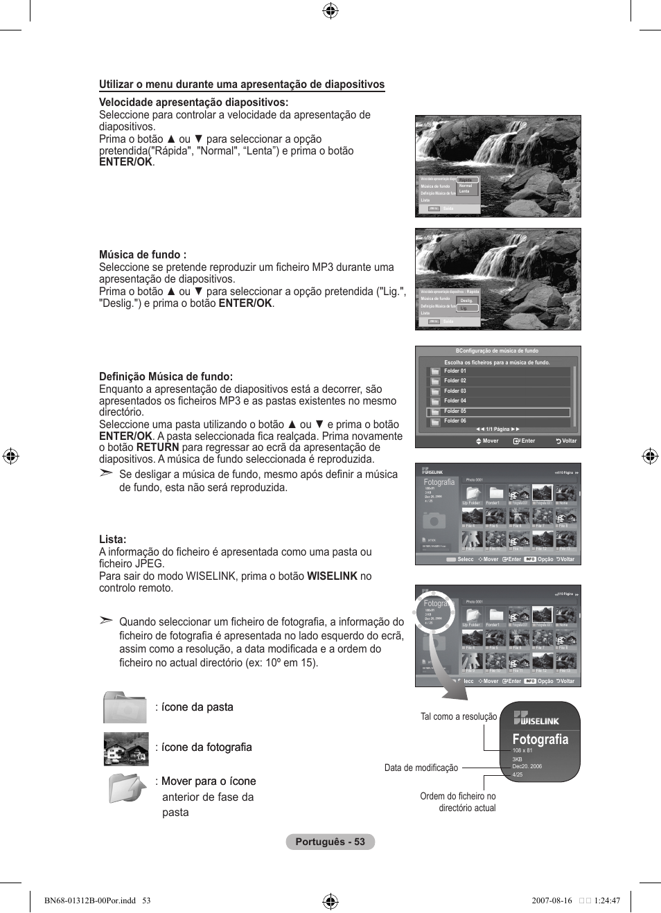 Fotografia | Samsung LE40F86BD User Manual | Page 441 / 516