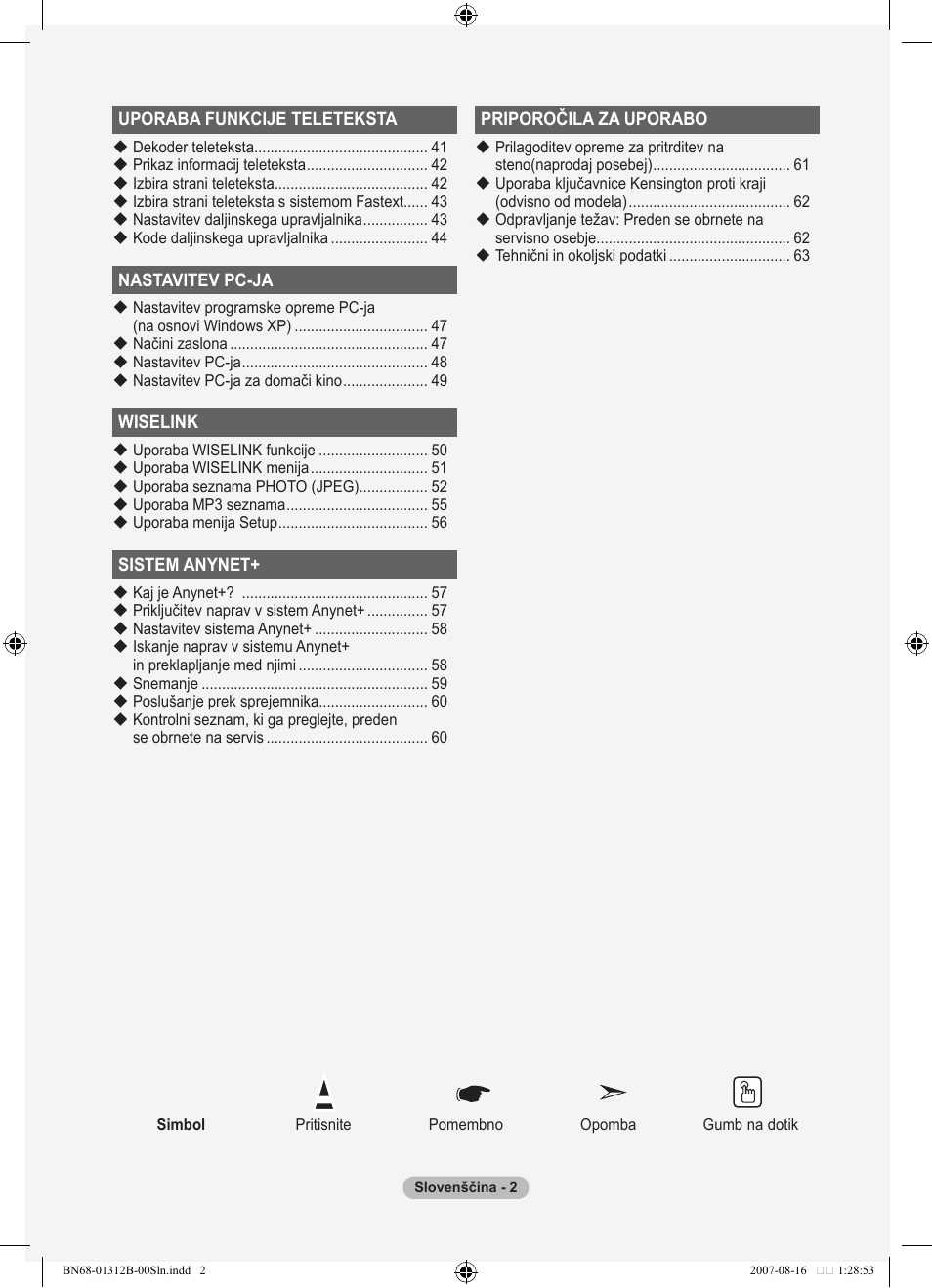 Samsung LE40F86BD User Manual | Page 454 / 516