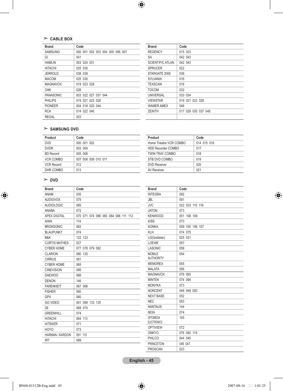 Samsung LE40F86BD User Manual | Page 47 / 516