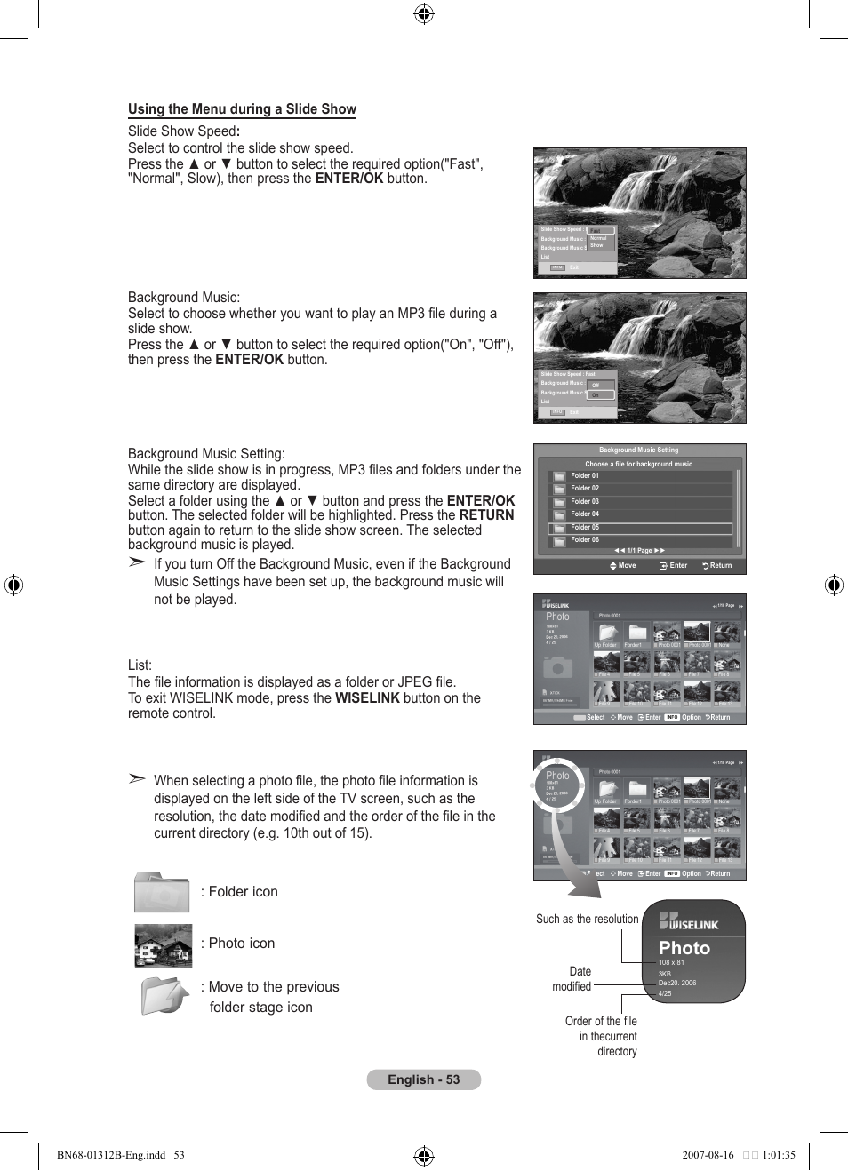 Photo | Samsung LE40F86BD User Manual | Page 55 / 516