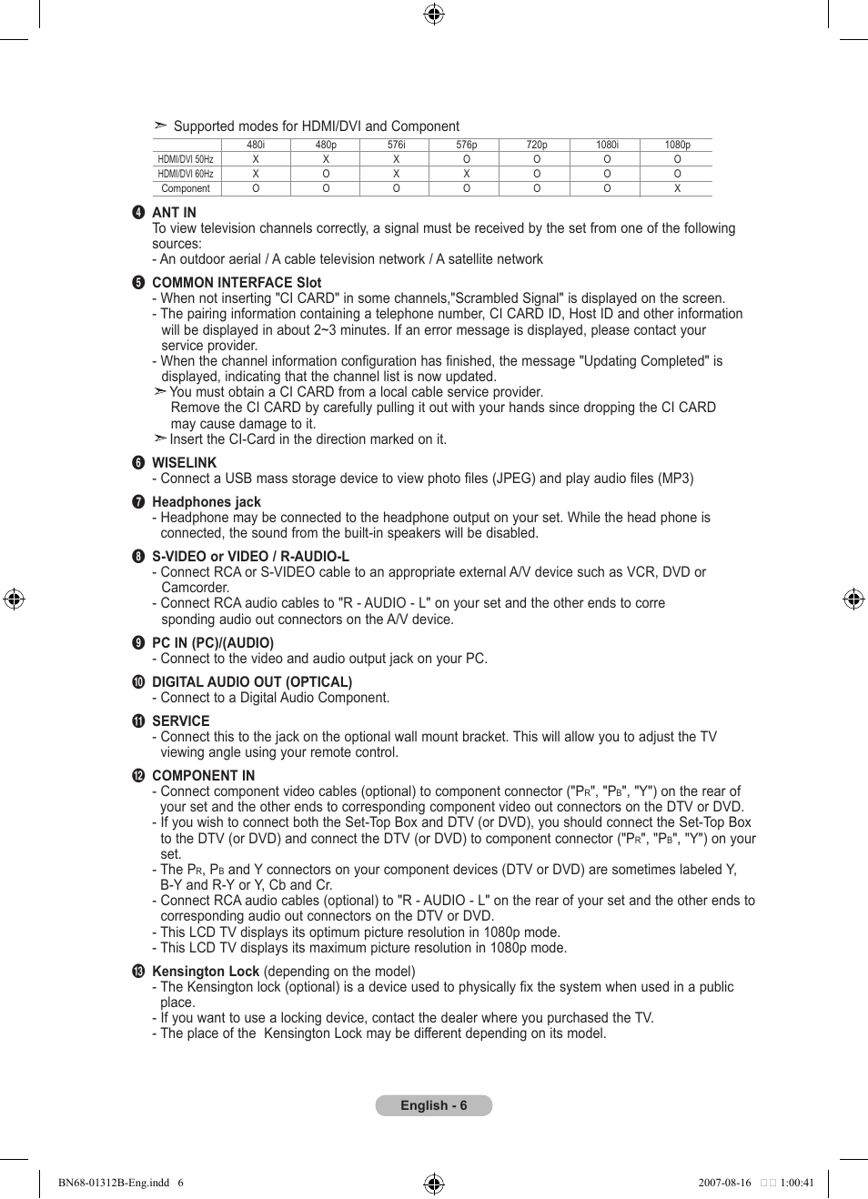 Samsung LE40F86BD User Manual | Page 8 / 516