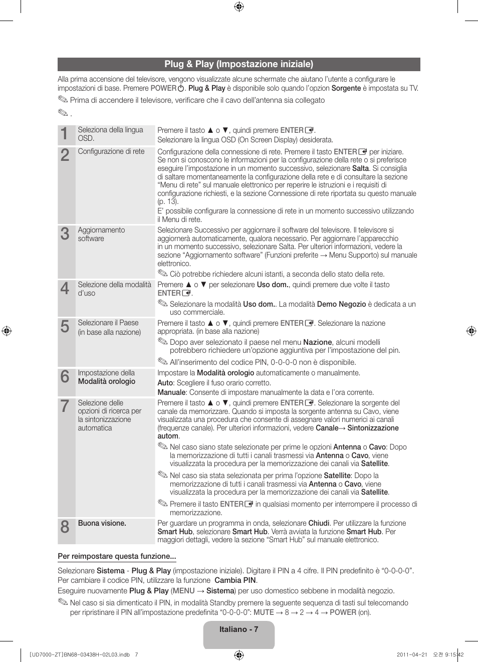 Samsung UE46D7000LQ User Manual | Page 27 / 64