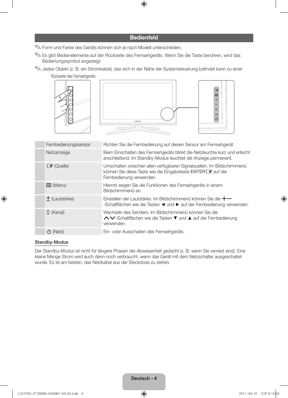 Samsung UE46D7000LQ User Manual | Page 46 / 64