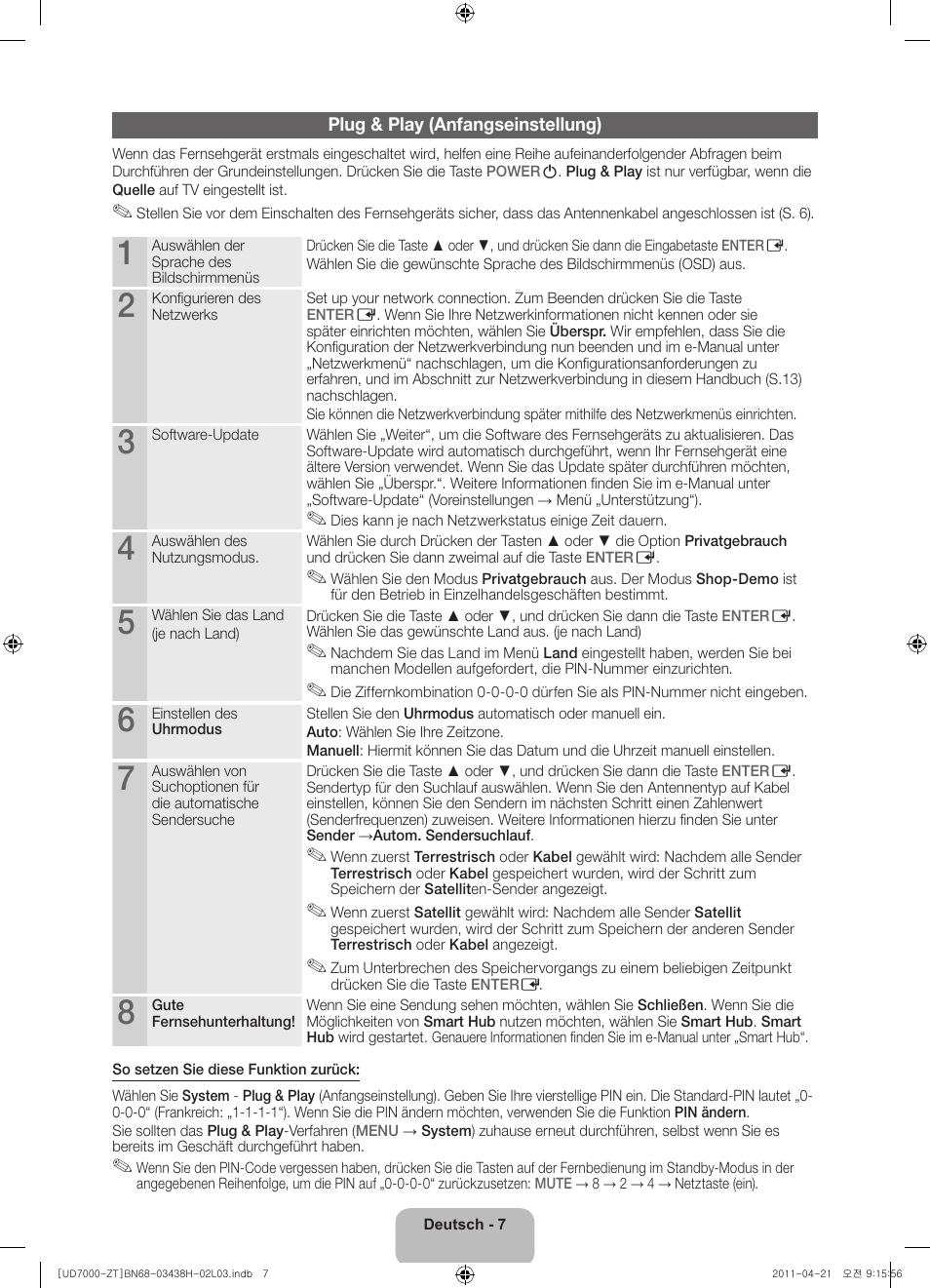 Samsung UE46D7000LQ User Manual | Page 49 / 64