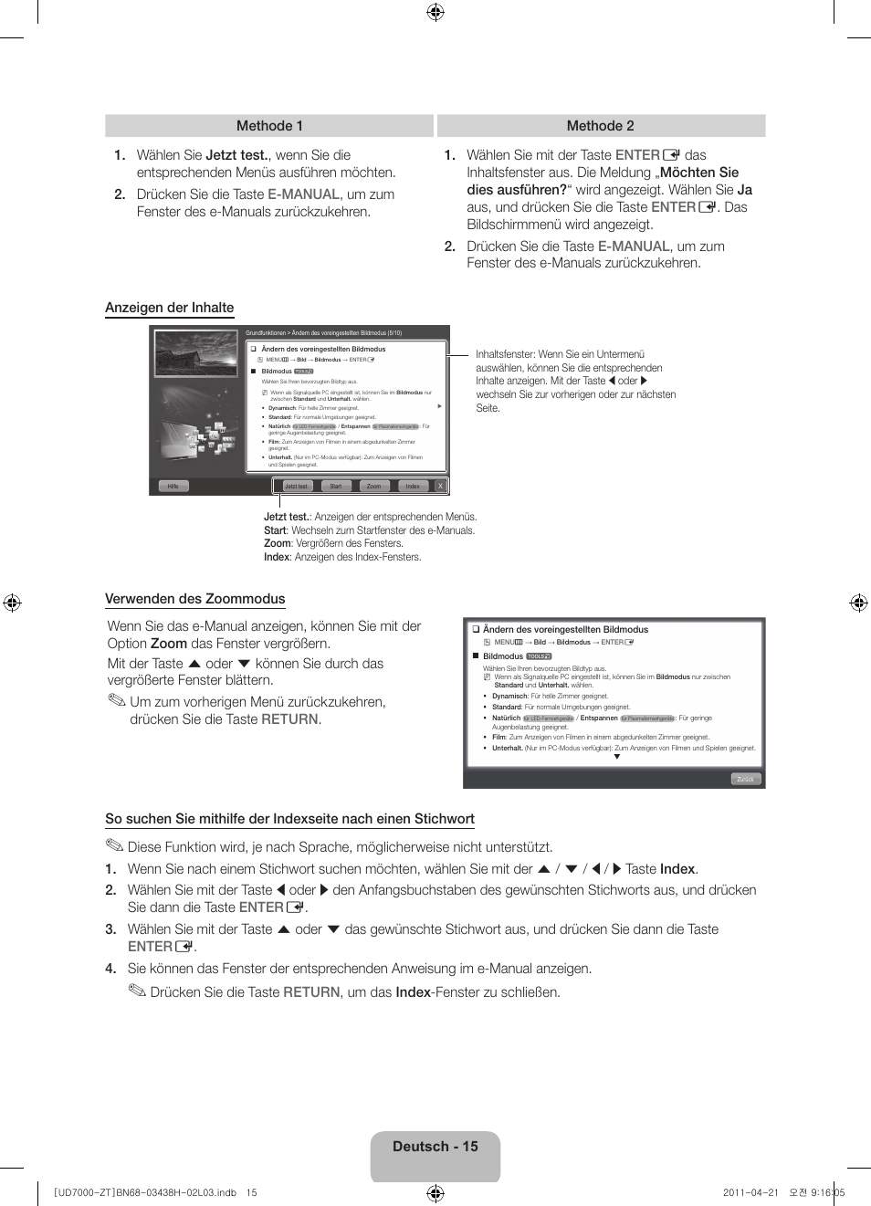 Samsung UE46D7000LQ User Manual | Page 57 / 64