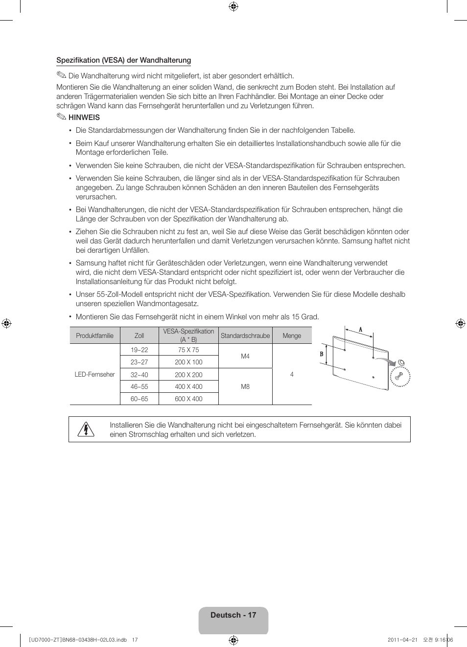 Samsung UE46D7000LQ User Manual | Page 59 / 64