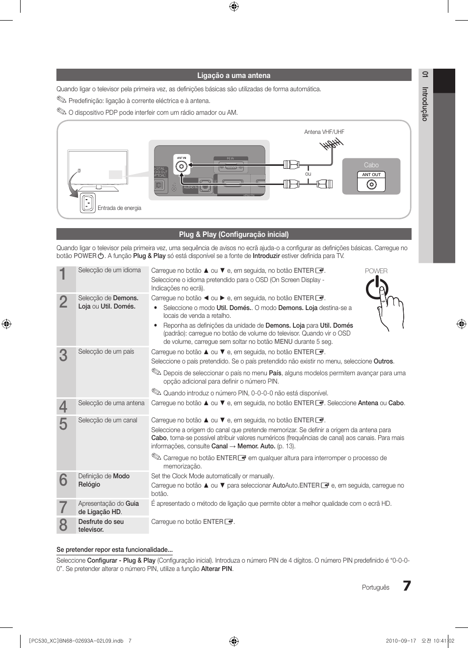 Samsung PS50C530C1W User Manual | Page 249 / 365