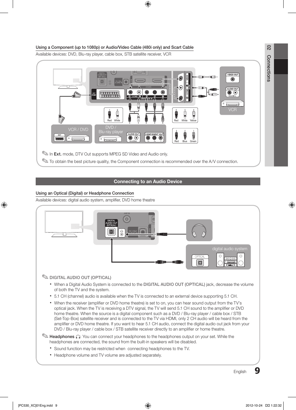 Samsung PS50C530C1W User Manual | Page 9 / 365
