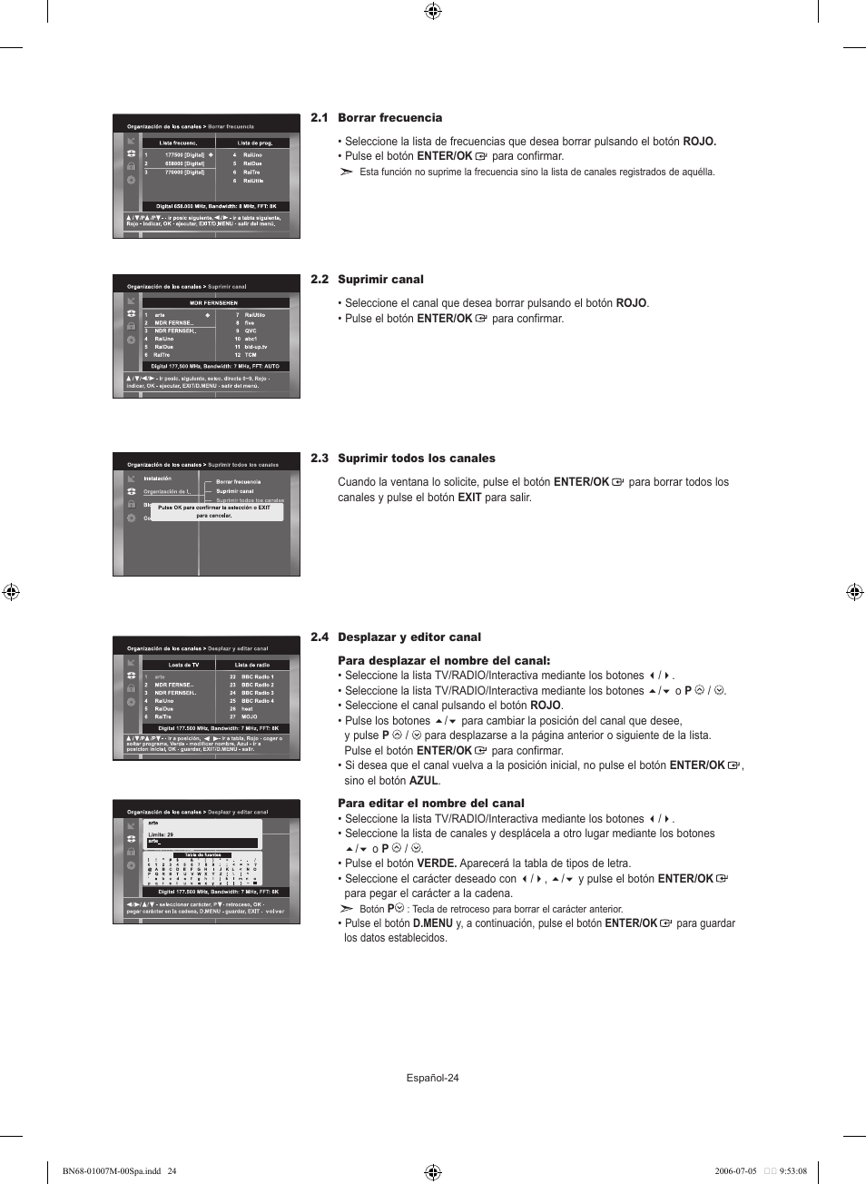 Samsung LE32S74BD User Manual | Page 108 / 125