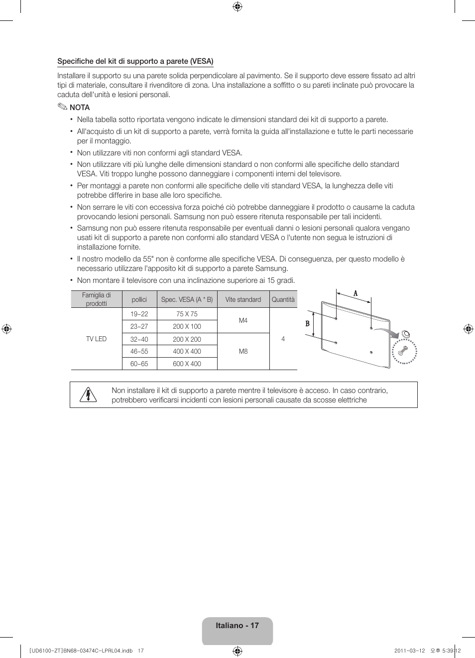 Samsung UE55D6100SP User Manual | Page 81 / 86