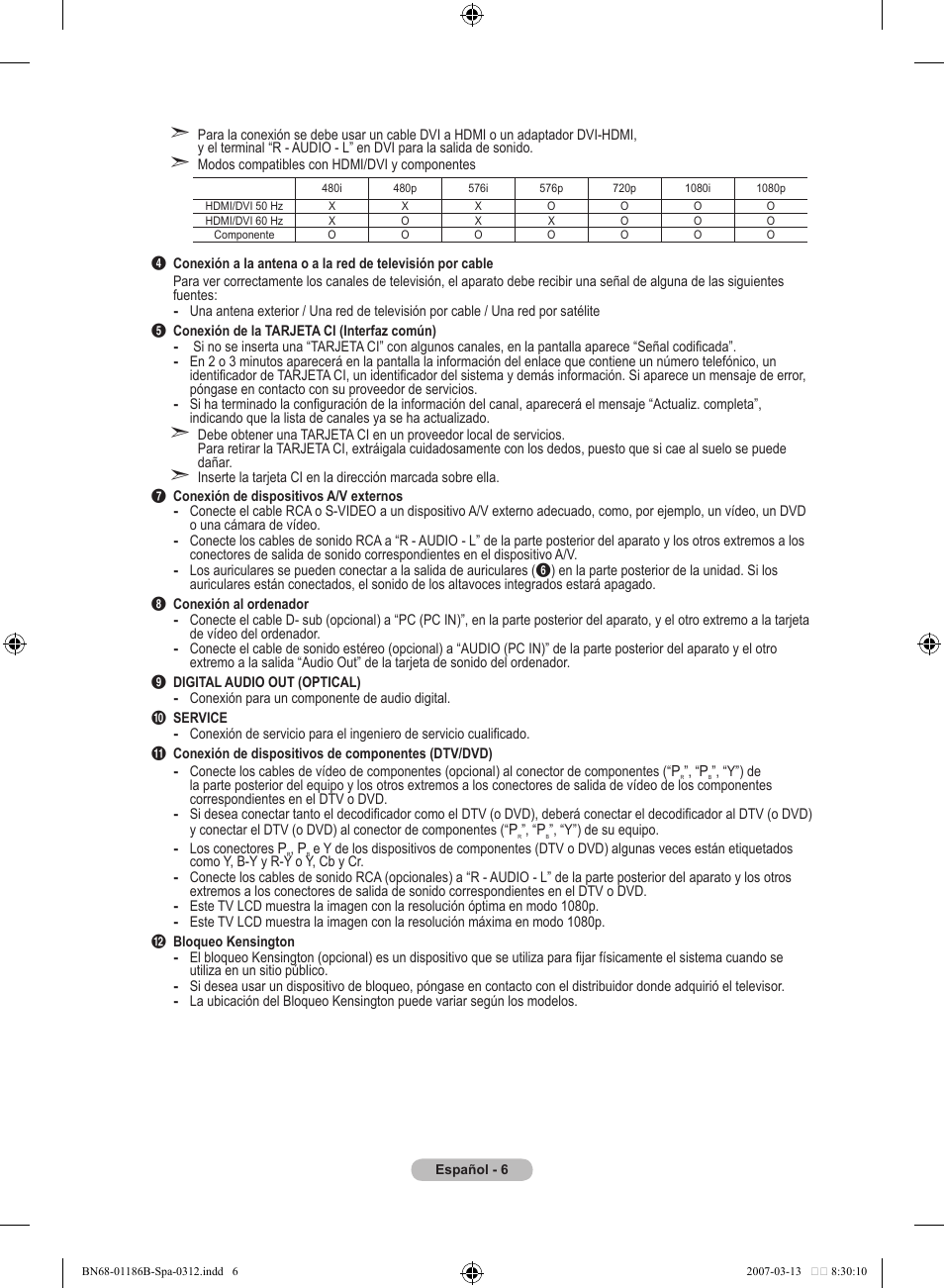 Samsung LE52M87BD User Manual | Page 318 / 498