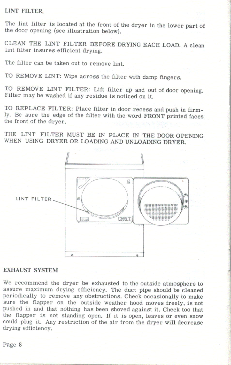 Amana TGA400 User Manual | Page 6 / 6