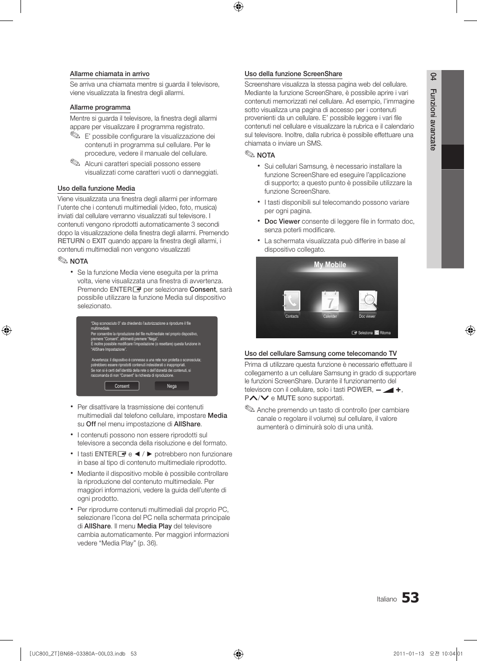 Samsung UE40S800XP User Manual | Page 117 / 192