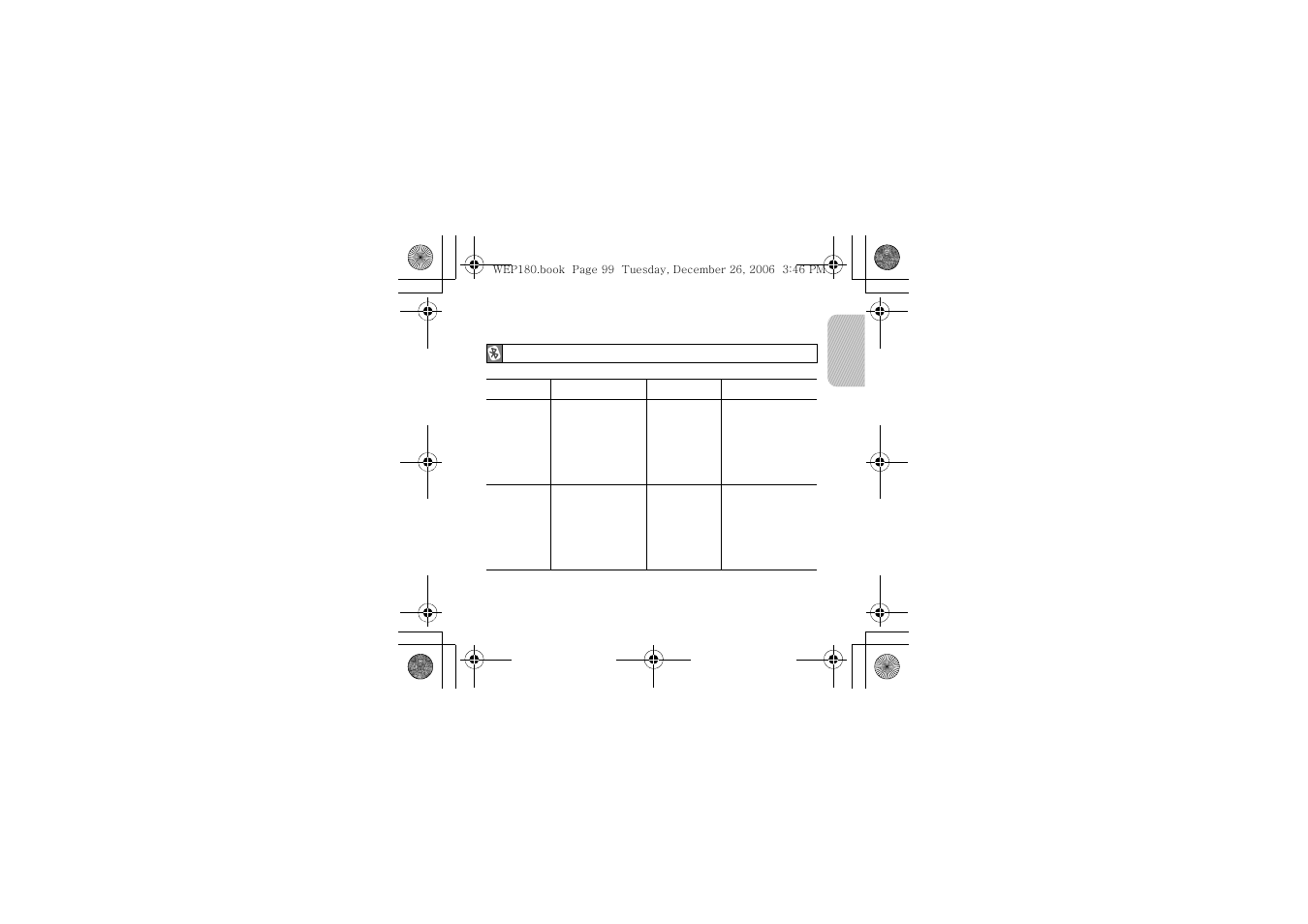 Bediening | Samsung WEP180 User Manual | Page 102 / 167