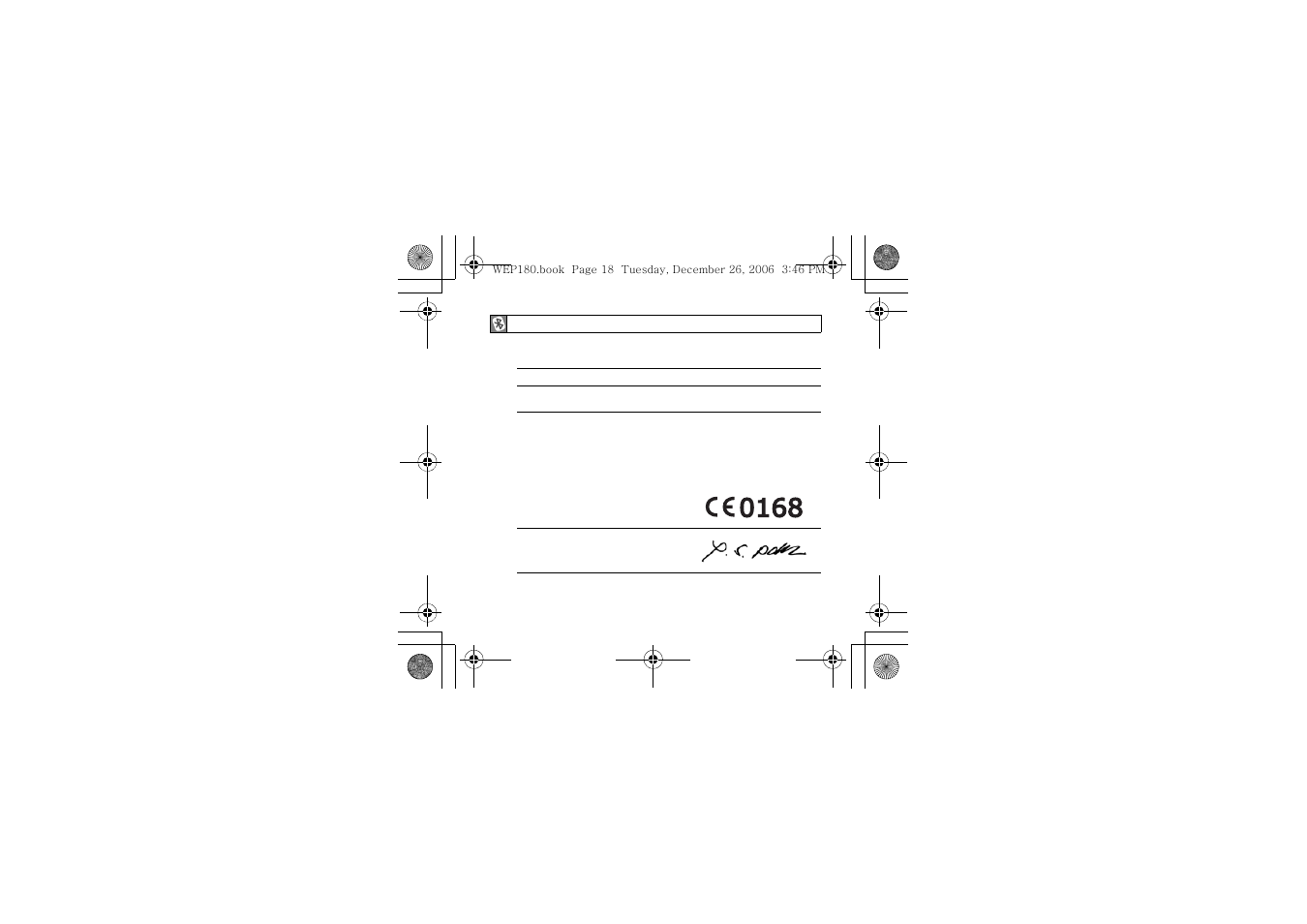 Certification | Samsung WEP180 User Manual | Page 21 / 167