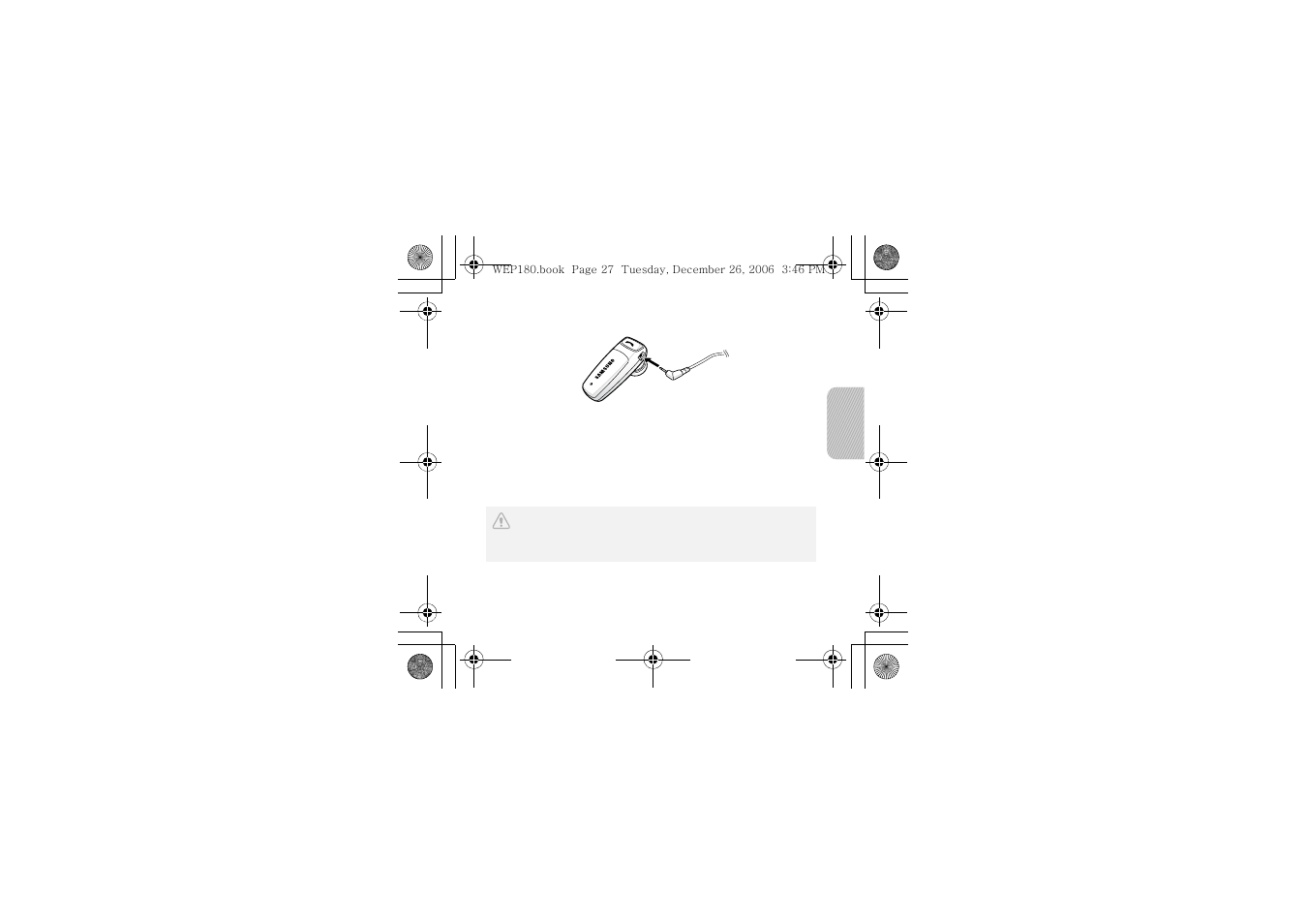 Samsung WEP180 User Manual | Page 30 / 167