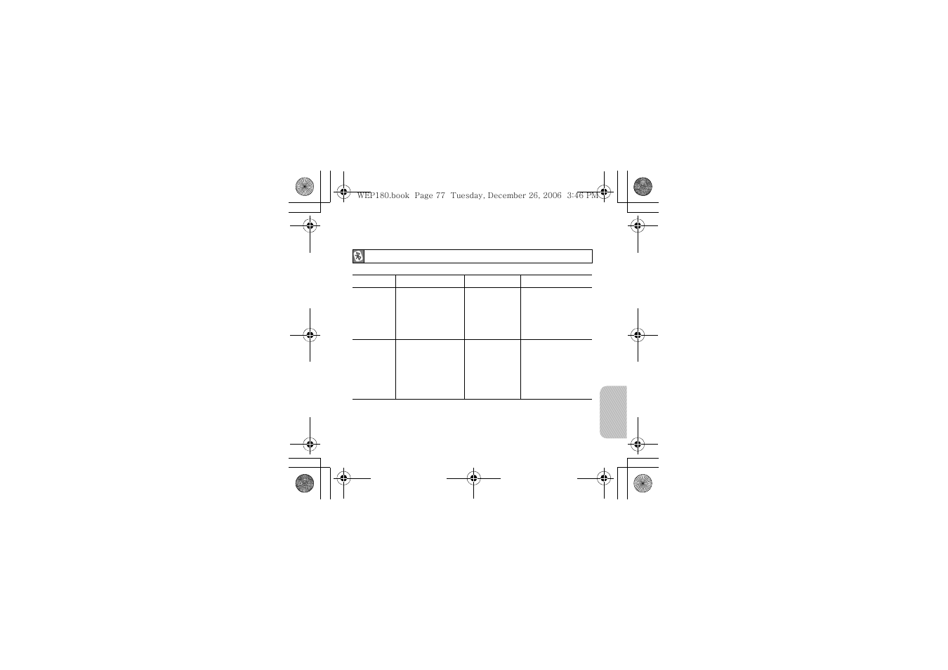 Funzionamento di base | Samsung WEP180 User Manual | Page 80 / 167