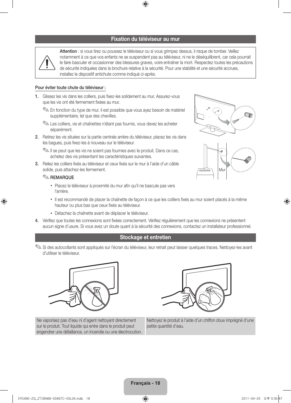 Samsung PS43D490A1W User Manual | Page 54 / 74