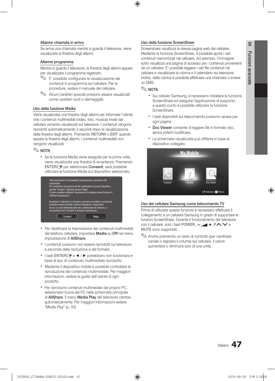 Samsung PS50C6500TP User Manual | Page 104 / 172