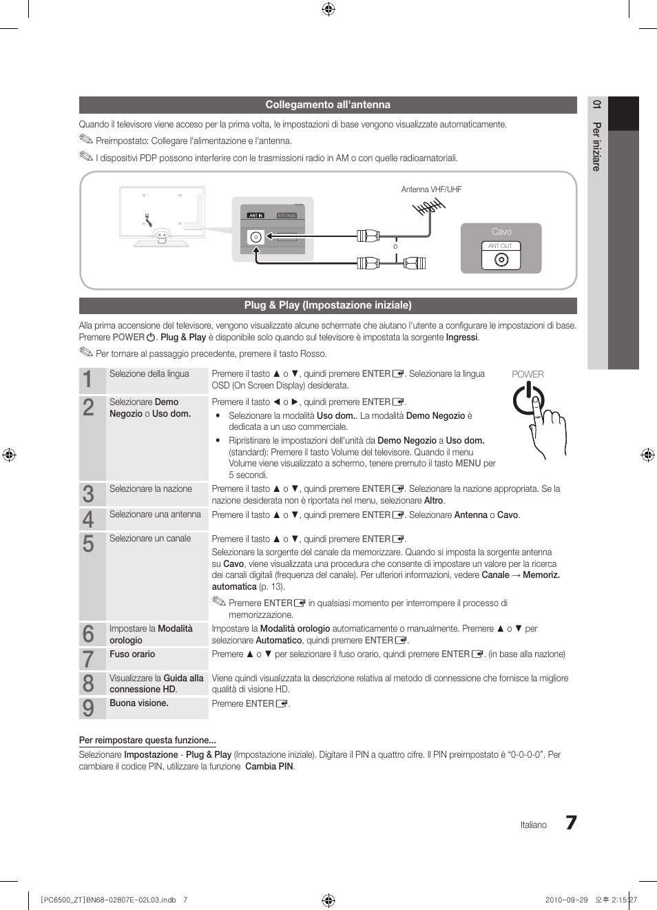 Samsung PS50C6500TP User Manual | Page 64 / 172