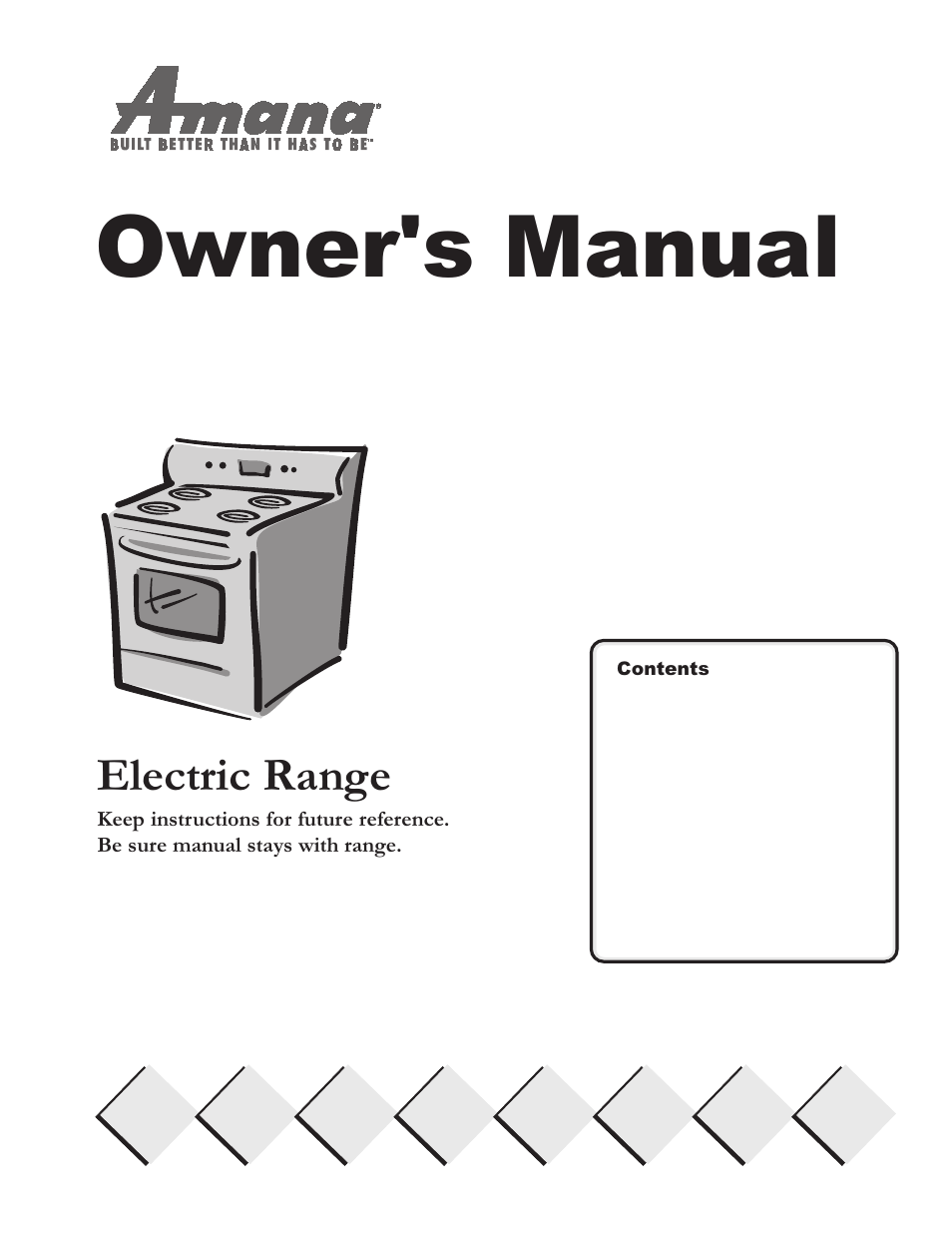 Amana ARR6420 User Manual | 24 pages